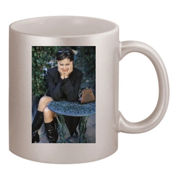 Catherine Bell 11oz Metallic Silver Mug