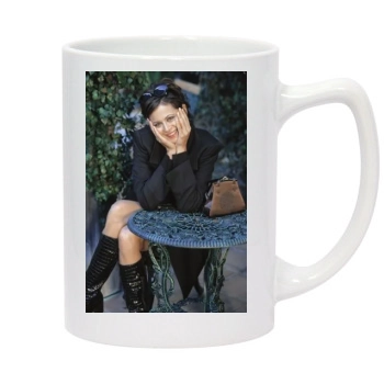 Catherine Bell 14oz White Statesman Mug