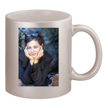 Catherine Bell 11oz Metallic Silver Mug