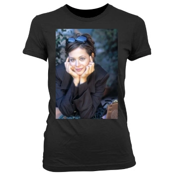 Catherine Bell Women's Junior Cut Crewneck T-Shirt