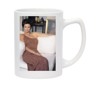 Catherine Bell 14oz White Statesman Mug