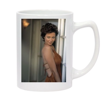 Catherine Bell 14oz White Statesman Mug