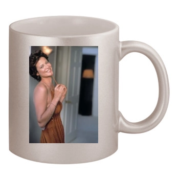 Catherine Bell 11oz Metallic Silver Mug