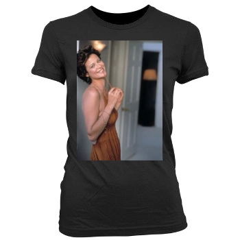 Catherine Bell Women's Junior Cut Crewneck T-Shirt