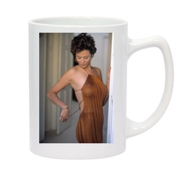 Catherine Bell 14oz White Statesman Mug