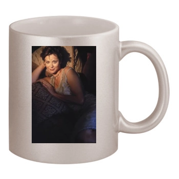 Catherine Bell 11oz Metallic Silver Mug