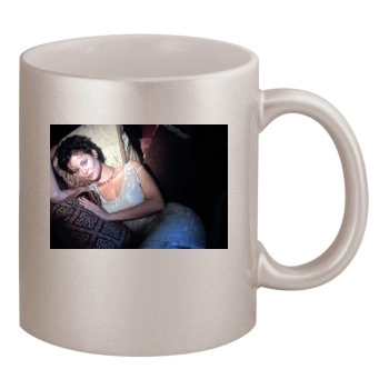 Catherine Bell 11oz Metallic Silver Mug