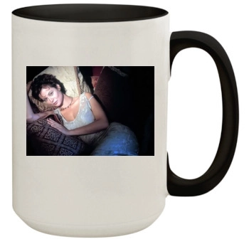 Catherine Bell 15oz Colored Inner & Handle Mug