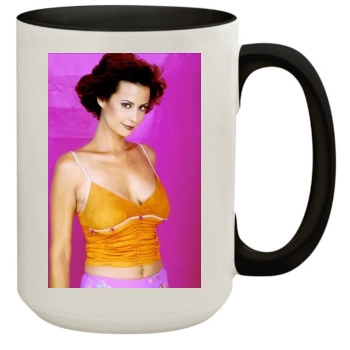 Catherine Bell 15oz Colored Inner & Handle Mug