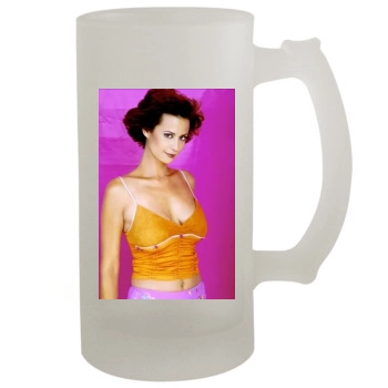 Catherine Bell 16oz Frosted Beer Stein