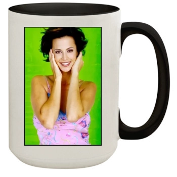 Catherine Bell 15oz Colored Inner & Handle Mug