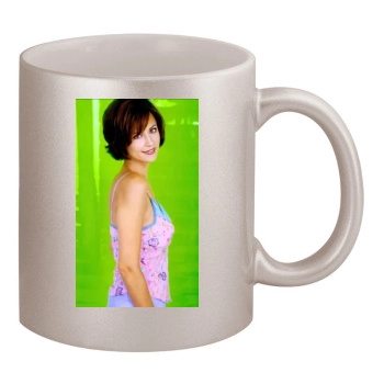 Catherine Bell 11oz Metallic Silver Mug