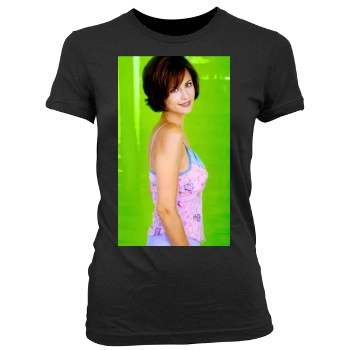 Catherine Bell Women's Junior Cut Crewneck T-Shirt