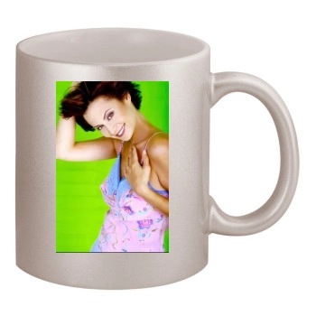 Catherine Bell 11oz Metallic Silver Mug