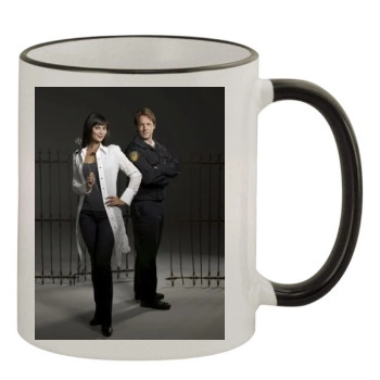 Catherine Bell 11oz Colored Rim & Handle Mug