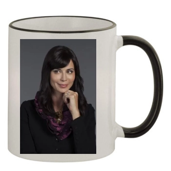 Catherine Bell 11oz Colored Rim & Handle Mug