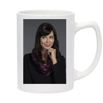 Catherine Bell 14oz White Statesman Mug