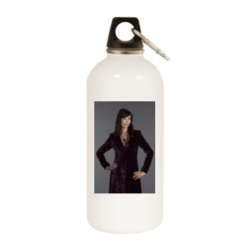 Catherine Bell White Water Bottle With Carabiner