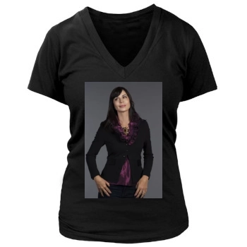 Catherine Bell Women's Deep V-Neck TShirt