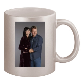 Catherine Bell 11oz Metallic Silver Mug