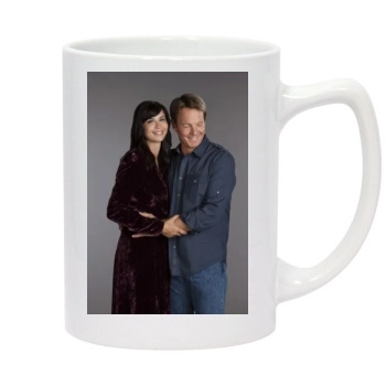 Catherine Bell 14oz White Statesman Mug