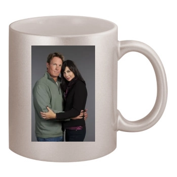 Catherine Bell 11oz Metallic Silver Mug