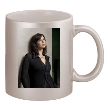 Catherine Bell 11oz Metallic Silver Mug