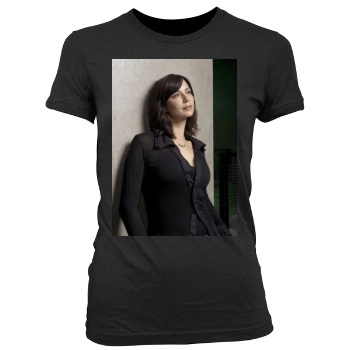 Catherine Bell Women's Junior Cut Crewneck T-Shirt