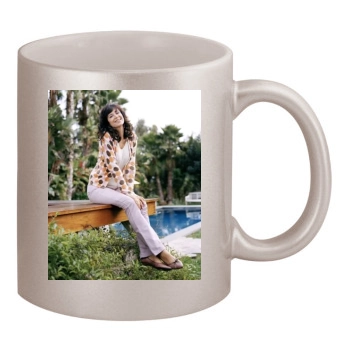 Catherine Bell 11oz Metallic Silver Mug