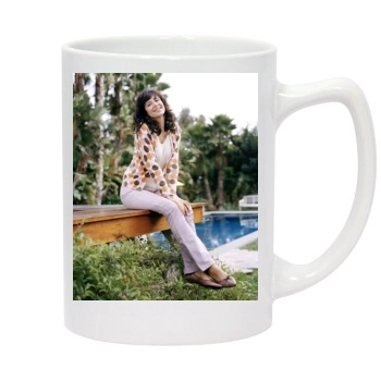 Catherine Bell 14oz White Statesman Mug