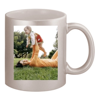 Catherine Bell 11oz Metallic Silver Mug