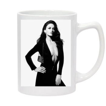 Catherine Zeta-Jones 14oz White Statesman Mug