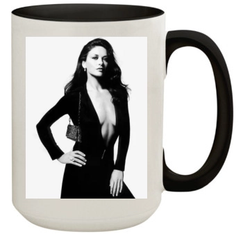 Catherine Zeta-Jones 15oz Colored Inner & Handle Mug