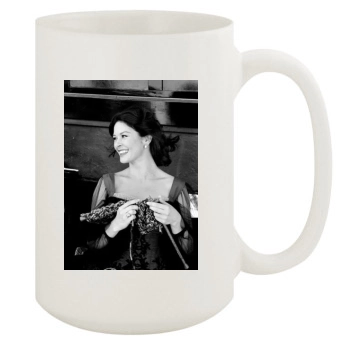 Catherine Zeta-Jones 15oz White Mug