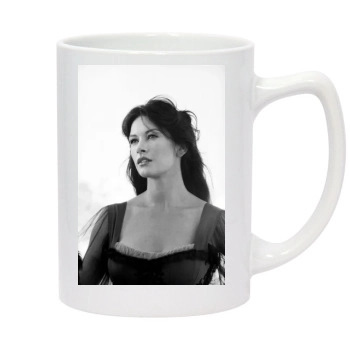 Catherine Zeta-Jones 14oz White Statesman Mug