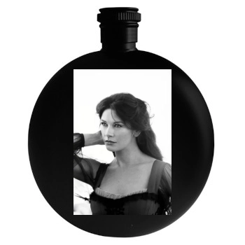 Catherine Zeta-Jones Round Flask