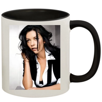 Catherine Zeta-Jones 11oz Colored Inner & Handle Mug