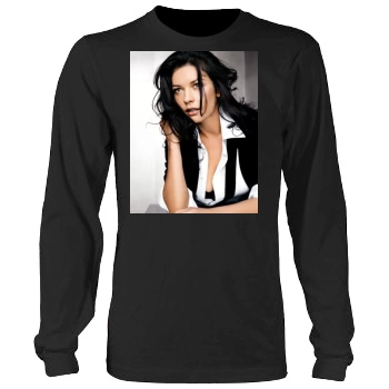 Catherine Zeta-Jones Men's Heavy Long Sleeve TShirt