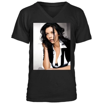 Catherine Zeta-Jones Men's V-Neck T-Shirt