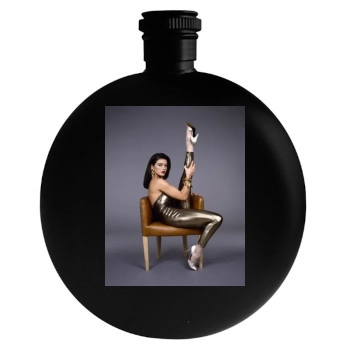 Catherine Zeta-Jones Round Flask