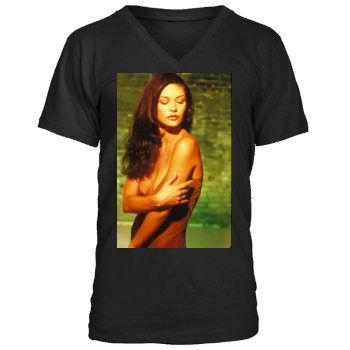 Catherine Zeta-Jones Men's V-Neck T-Shirt