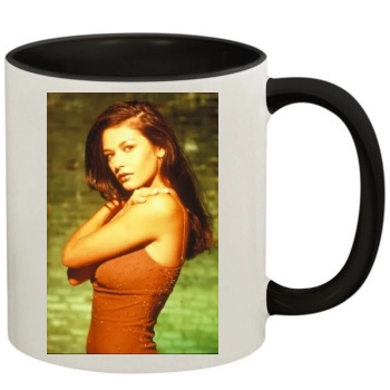 Catherine Zeta-Jones 11oz Colored Inner & Handle Mug