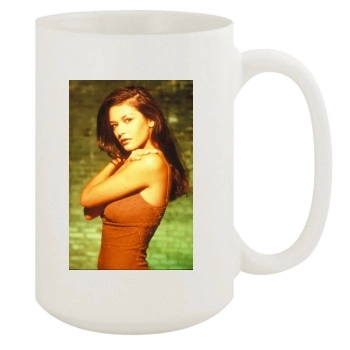 Catherine Zeta-Jones 15oz White Mug