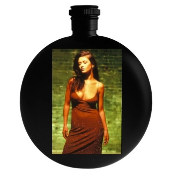 Catherine Zeta-Jones Round Flask