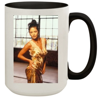 Catherine Zeta-Jones 15oz Colored Inner & Handle Mug