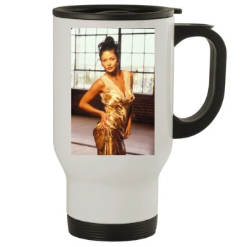 Catherine Zeta-Jones Stainless Steel Travel Mug