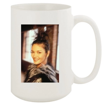 Catherine Zeta-Jones 15oz White Mug