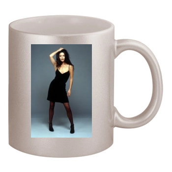 Catherine Zeta-Jones 11oz Metallic Silver Mug