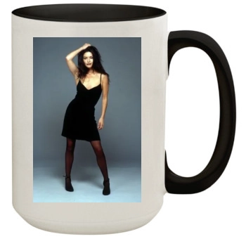 Catherine Zeta-Jones 15oz Colored Inner & Handle Mug