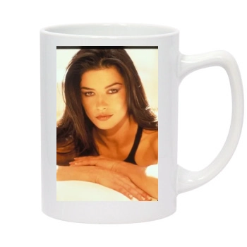 Catherine Zeta-Jones 14oz White Statesman Mug